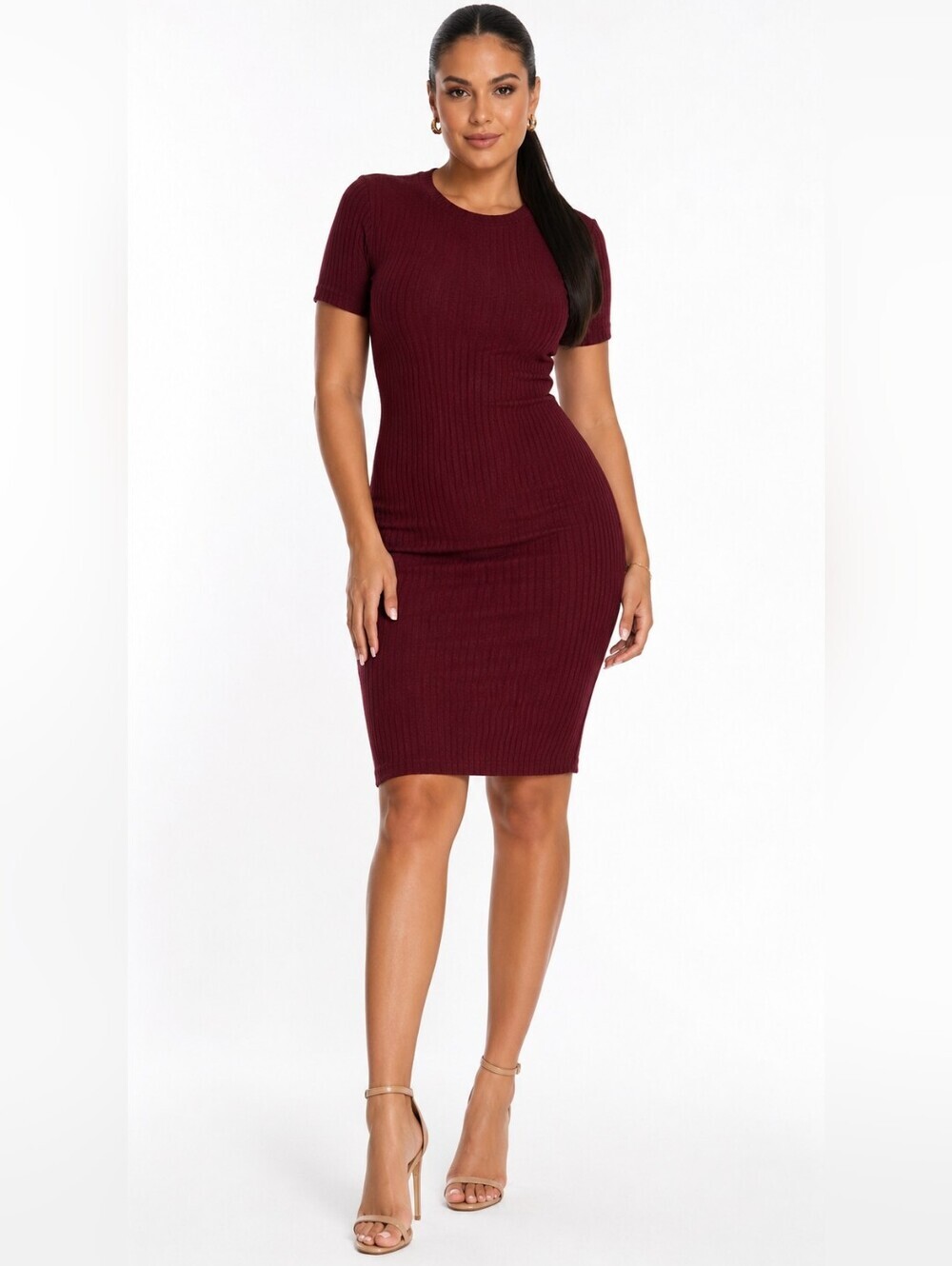 Forever 21 Burgundy Mini Dress